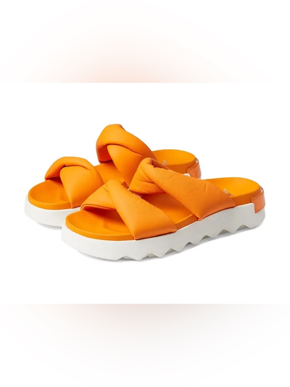 SOREL Viibe Twist Slide Orange Sandals
Size 7